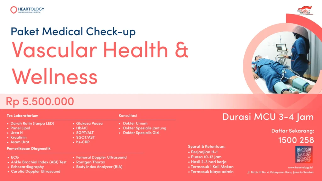 Paket MCU Vascular Health & Wellness