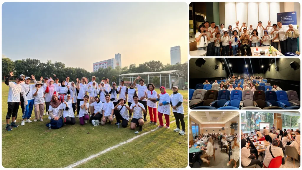 Aktivitas komunitas Heart of Champions