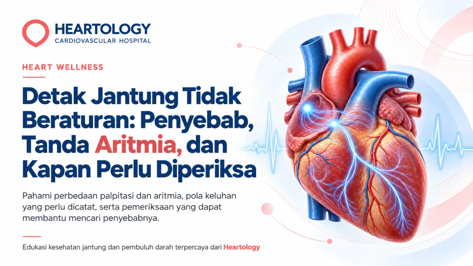 Detak Jantung Tidak Beraturan: Penyebab, Tanda Aritmia, dan Kapan Perlu Diperiksa
